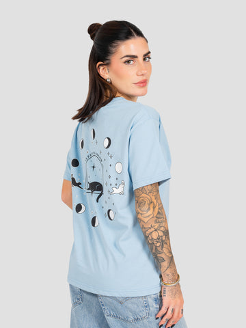 GROOVE SHIRT63LUNAR PHASES CAT CELESTE