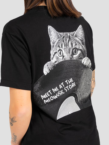 GROOVE SHIRT63DISCO CAT NERO