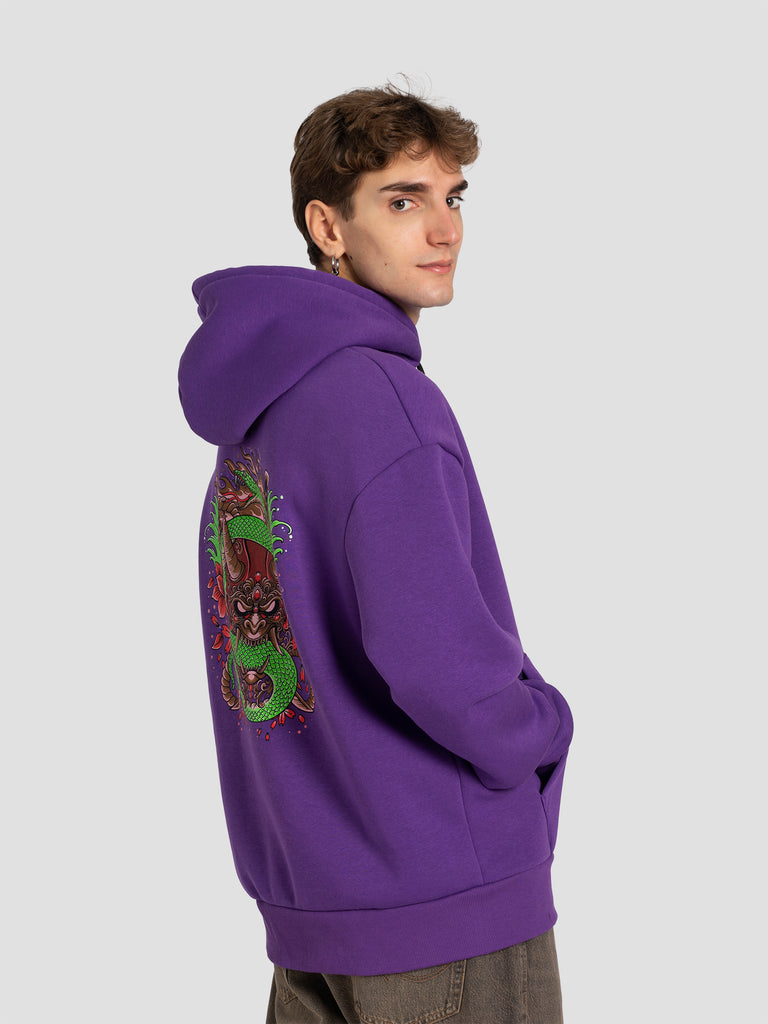 GROOVE SWEAT54SNAKE MASK VIOLA