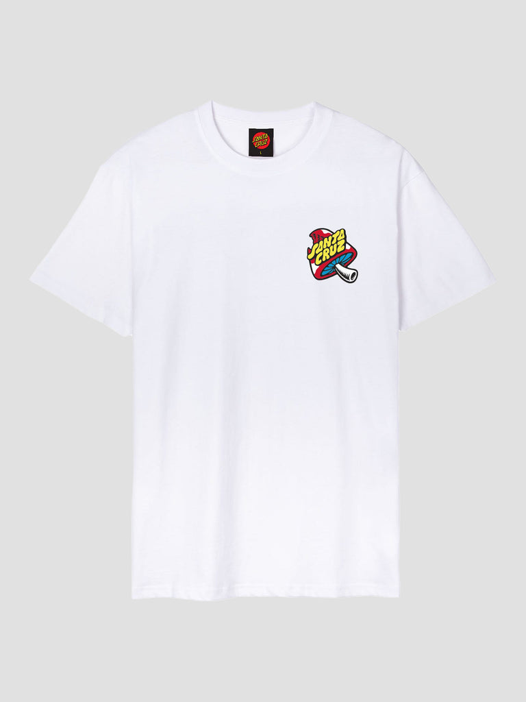 SANTA CRUZ TEE11488WHITE